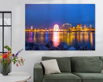 View on the historic sailing ships at the river IJssel by Sjoerd van der Wal Photography