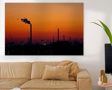 Industrial Sunset van Wilco Schippers