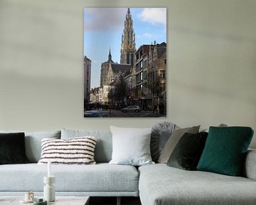 Antwerp cityscape by Nicky`s Prints