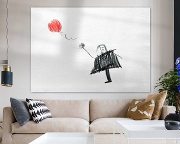 Balloon Girl by Feike Kloostra