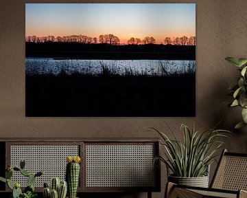 Een ijskoude zonsopkomst