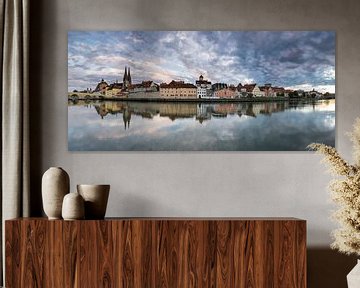 Regensburg Panorama van Tilo Grellmann