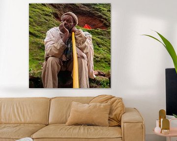 Ethiopië: Biete Medhane Alem (Lalibela) van Maarten Verhees