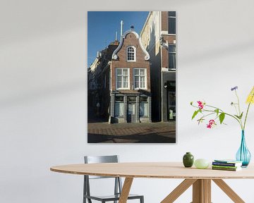 Het kleinste huisje aan de Oudegracht in Utrecht