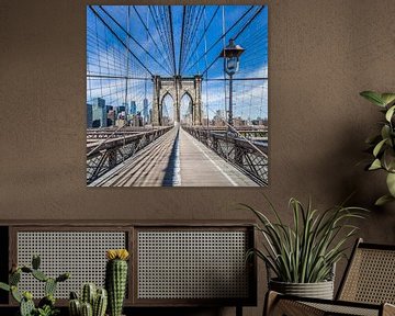 NEW YORK CITY Pont de Brooklyn sur Melanie Viola