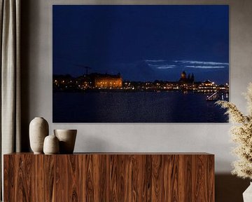 View at Amsterdam by Night