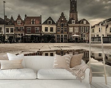 Amersfoort, de Hof (view from a puddle) by Marlous en Stefan P.