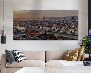 Florence Panorama van Mario Calma