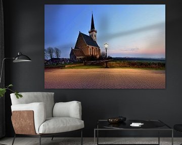 Église de Den Hoorn sur l'île de Texel sur John Leeninga