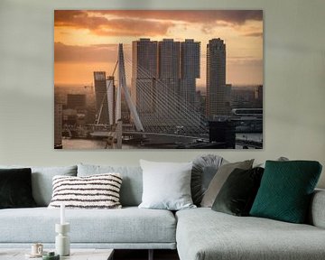 Sonnenaufgang Rotterdam