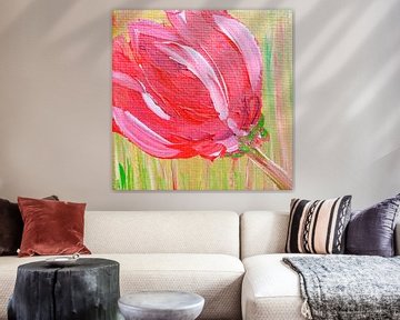 Red Tulip by Angelique van 't Riet