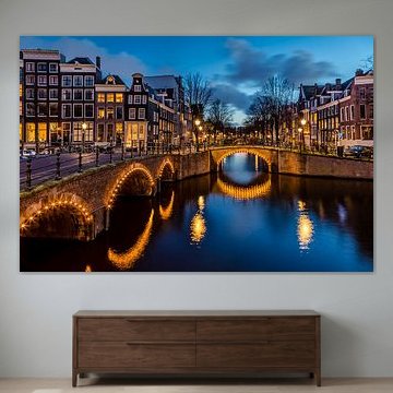 Amsterdam Keizersgracht Reguliersgracht von Xlix Fotografie