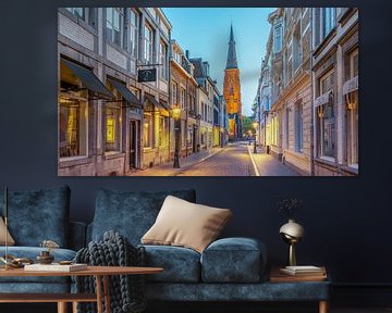 Rechtstraat - Maastricht - Wyck - Mestreech in het blauwe uur van Teun Ruijters