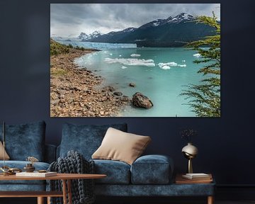 Gletsjer Perito Moreno Argentinie von Trudy van der Werf