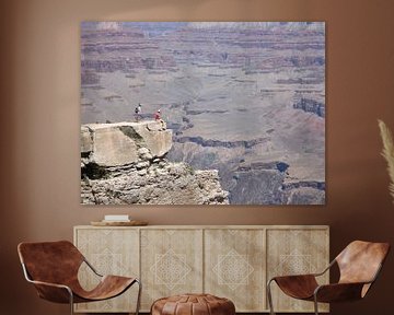 Vue du Grand Canyon sur Inge Teunissen