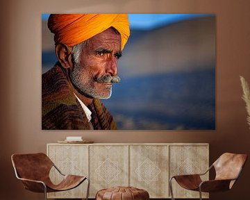 Sikh - Rajasthan von Jan de Vries