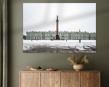 Winterpaleis Sint-Petersburg van Catherine McGivern