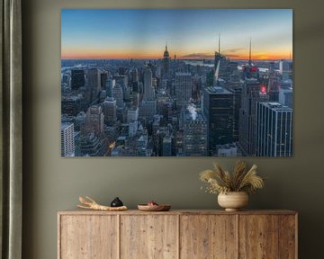 Skyline Manhattan - New York City van Marcel Kerdijk