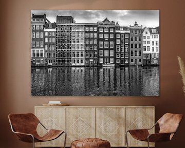 Oude pakhuizen in Amsterdam  van Cees Stalenberg