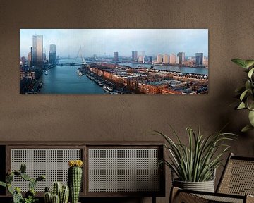 Panorama Rotterdam van Jasper Verolme