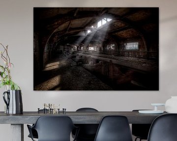 Abandoned ore bunkers from the former steel factory Terre Rouge (urbex) by Eus Driessen