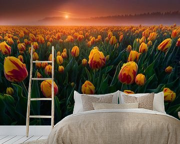 Yellow Tulips by Albert Dros