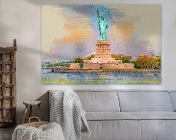 New York Statue of Liberty sur Peter Roder