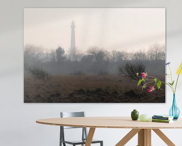 Abstracte foto van de vuurtoren van Ameland by Tonko Oosterink