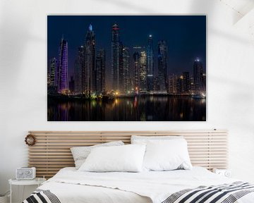 Dubai Yachthafen Palme Jumeirah von Michael van der Burg