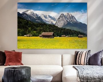 View of the Zugspitze by Andreas Müller