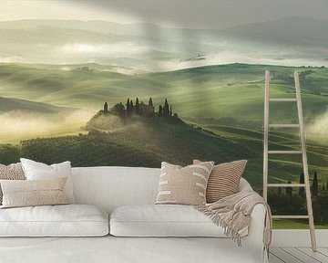 Tuscany mornings 2 by Edwin Mooijaart