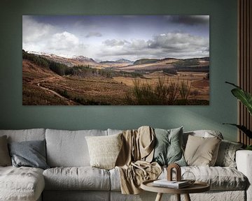 Laggan and the Cairngorms from Dun da Lahm by Luis Boullosa