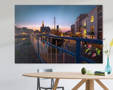 Maassluis by night by Nathan Okkerse