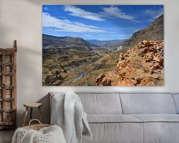 Canyon de Colca au Pérou, Amérique du Sud sur Bianca Fortuin