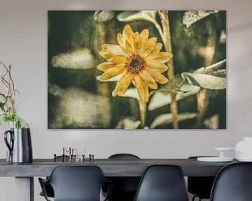 Sunflower Retro van William Klerx