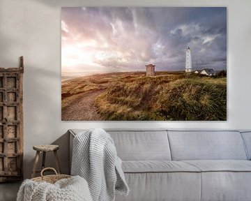 Lighthouse in Blavand, Denmark by Sander Sterk