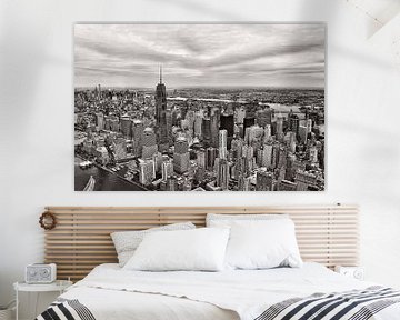 View over Manhattan, New York City. van Anita Meis