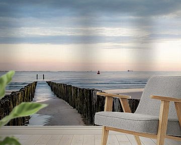 On the Beach by Corinna van der Ven