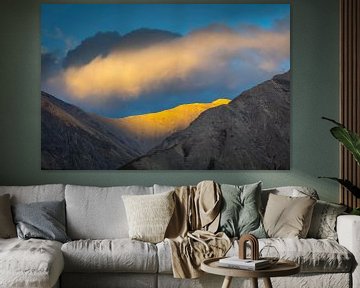Zonsondergang in de Northern Rockies van Chris Stenger