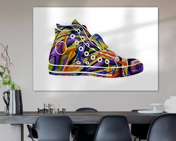 Graffiti Sneaker van Harry Hadders