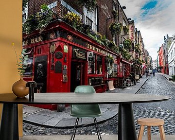 The Temple Bar Dublin by Ronne Vinkx