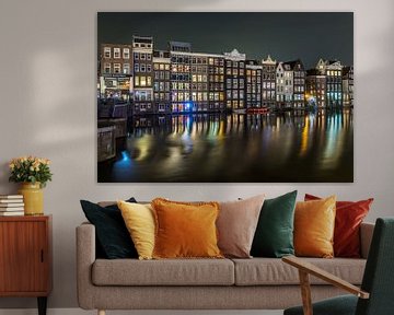  Der Damrak Amsterdam (Niederlande) von Riccardo van Iersel