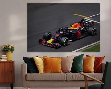Max Verstappen - Red Bull Racing - Formule 1 Spanje 2018 van Charrel Jalving