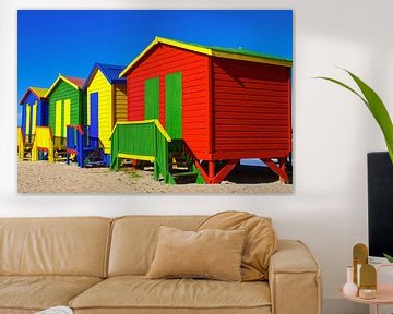 Muizenberg Beach Houses by Jan van Dasler