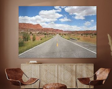 Road in Utah sur Anouk Davidse