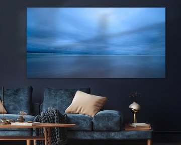 Crépuscule sur la plage