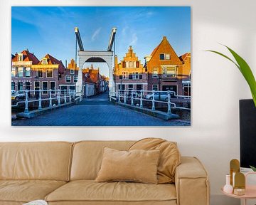 Stadsgezicht Alkmaar, Nederland van Hilda Weges