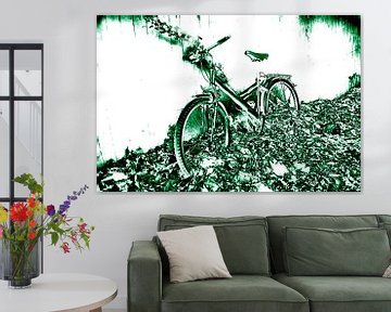 the green bike by Norbert Sülzner