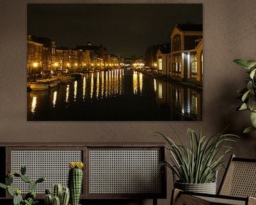 Leiden at night sur Anouk Davidse