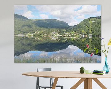 Reflectie in Noorwegen van Anouk Davidse